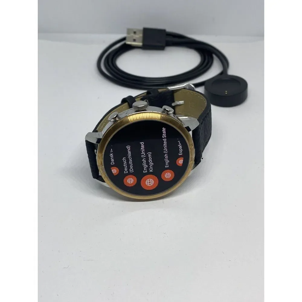 Fossil Gen 4 Authentic Digital Dial Smart Watch Custom Band FTW6016 AB160